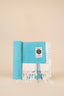 Byron Bay Kikoy Towel Beige/Turquoise